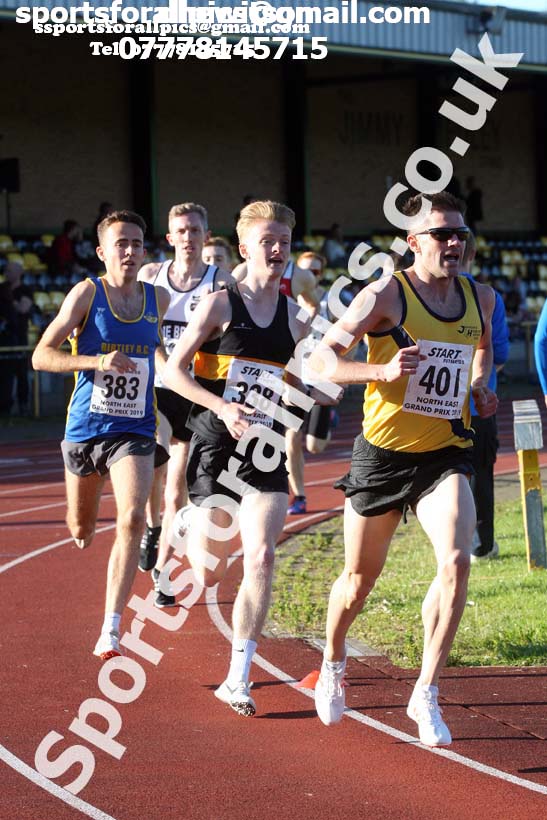 Stan Long Mile Trophy, 2018 North Eastern Grand Prix, Monkton Stadium, Jarrow. Photo: David T. Hewitson/Sports for All Pics